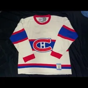 CCM Shirts Vintage Knit Ccm Heritage Sweater Montreal
